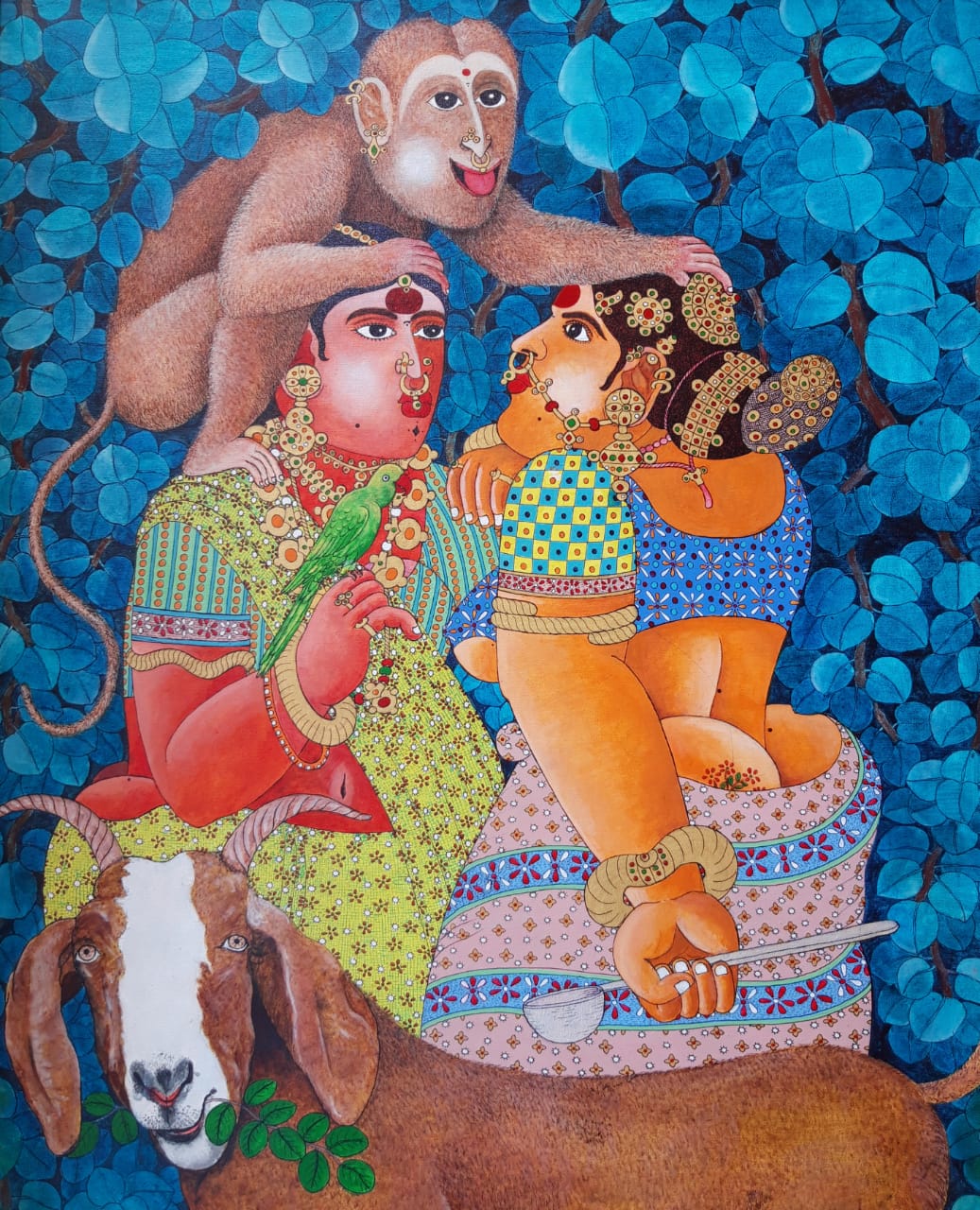 Artist-BhawandlaNarahari paintinggs online